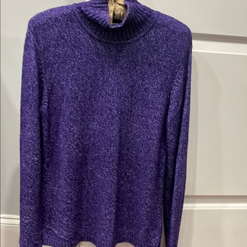 Talbots mock turtleneck